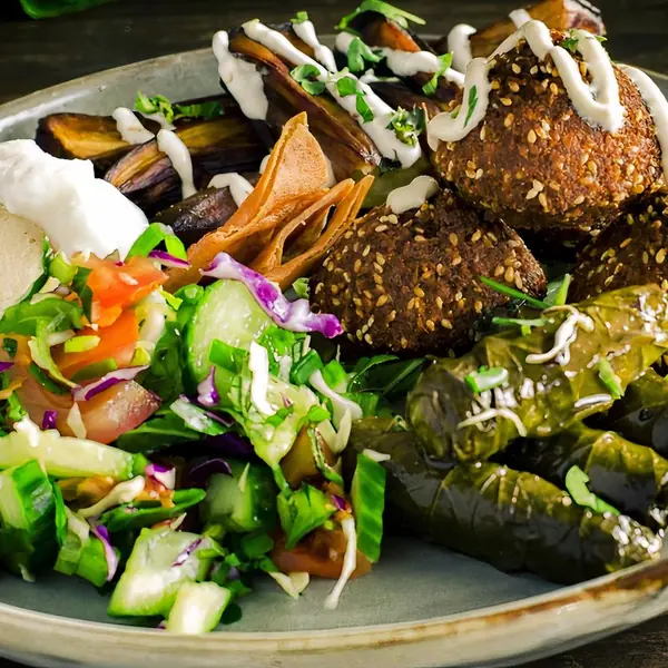 Vegetarian platter